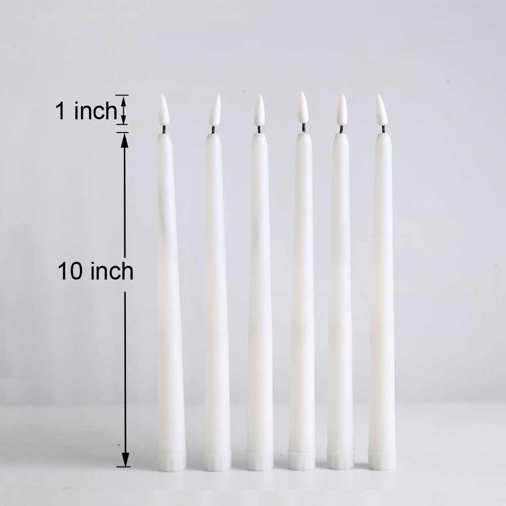 Pack of 12 Electric Candlesticks For Windows Flickering Light - Image 3