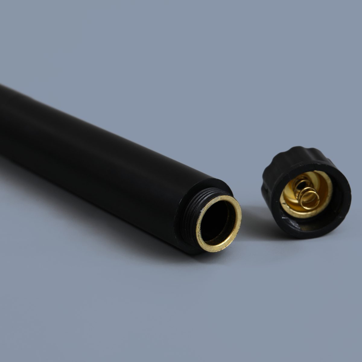 Flameless Black Taper Candles With Remote 12 Pieces product image
